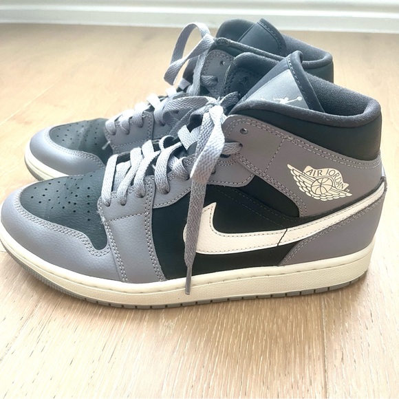 Nike Shoes - Air Jordan Women’s Sneakers in Black and Gray